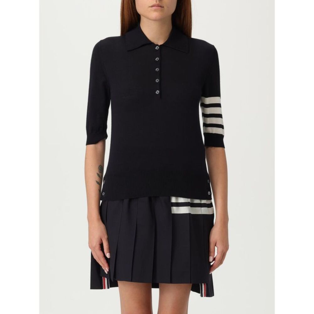 Thom Browne Women Wool Polo Shirt Thom Browne - Picture 1 of 4